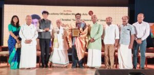 Jayasankar Viswanathan Honored with Prestigious Chembai Sangeet Samrakshak&hellip;